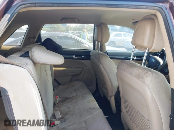 2013 Kia Sorento LX with VIN 5XYKT4A63DG391204, listed as a IAAI auction lot 42772716 with 84,793 mi miles and . Bid and sale history available at DreamBid. Image 8.