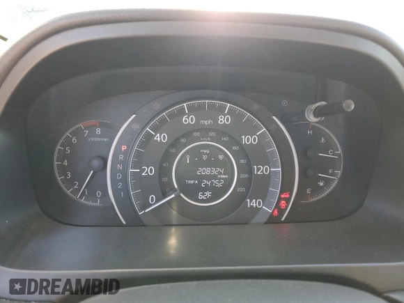2014 Honda CR-V EX-L with VIN 5J6RM4H77EL048695, listed as a Copart auction lot 88536125 with 208,324 mi miles and Salvage Title. Bid and sale history available at carsss.com. Image 9.
