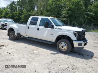 2015 Ford F-350 Lariat with VIN 1FT8W3DT0FEA88048, listed as a Copart auction lot 59097135 with Not provided miles and Salvage title. Bid and sale history available at DreamBid. Image 4.