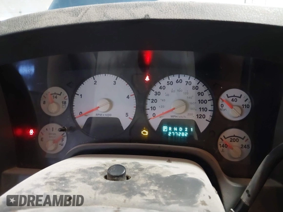 2006 Dodge 2500 SLT with VIN 1D7KS28C96J237592, listed as a IAAI auction lot 41389425 with 277,282 mi miles and . Bid and sale history available at DreamBid. Image 7.
