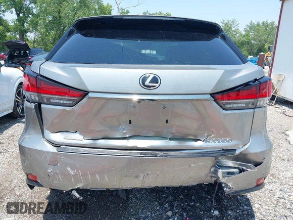 2021 Lexus RX 350 F Sport with VIN 2T2YZMDA5MC282968, listed as a IAAI auction lot 42429817 with 92,202 mi miles and . Bid and sale history available at DreamBid. Image 16.