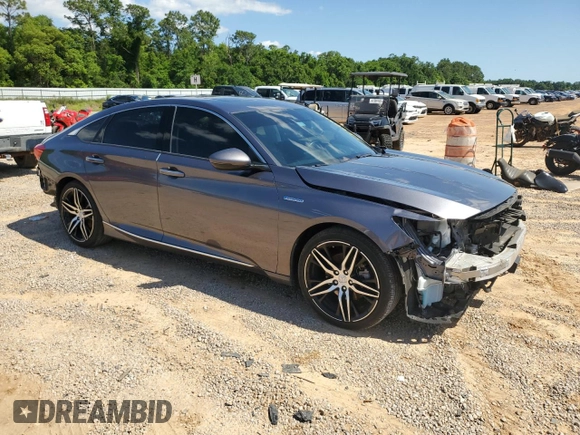 2021 Honda Accord Touring with VIN 1HGCV3F93MA011954, listed as a Copart auction lot 55609955 with 96,638 mi miles and Salvage title. Bid and sale history available at DreamBid. Image 4.