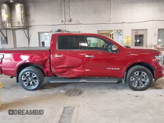 2021 Nissan Titan Pro-4X with VIN 1N6AA1ED9MN525986, listed as a IAAI auction lot 41795296 with 34,395 mi miles and . Bid and sale history available at DreamBid. Image 13.