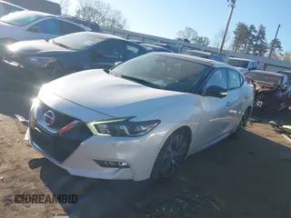 2016 Nissan Maxima 3.5 SV with VIN 1N4AA6APXGC437163, listed as a IAAI auction lot 41852359 with 152,000 mi miles. Bid and sale history available at carsss.com. Image 17.