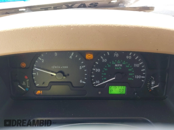 2000 Land Rover Discovery Cloth z VIN SALTY124XYA262828, wystawiony jako IAAI lot #41769729 z przebiegiem 215 711 mil mil oraz . Historia ofert i sprzedaży dostępna na DreamBid. Obrazek 7.