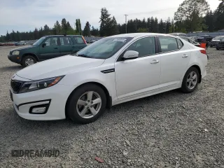 2015 Kia Optima LX with VIN KNAGM4A71F5658103, listed as a Copart auction lot 55969965 with 138,270 mi miles and Clean title. Bid and sale history available at DreamBid. Image 1.