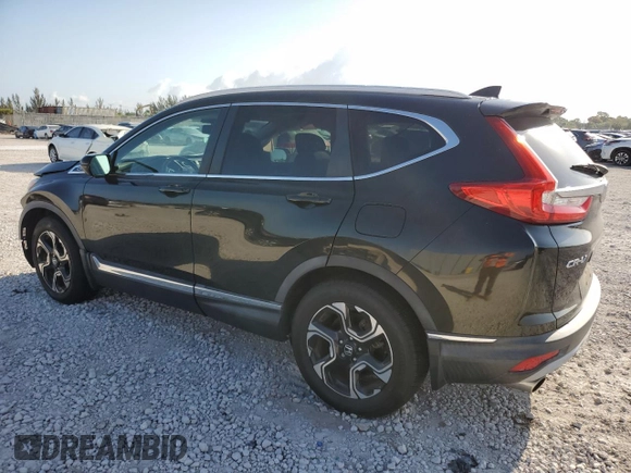 2017 Honda CR-V Touring with VIN 5J6RW1H91HL005307, listed as a Copart auction lot 51938845 with 41,323 mi miles and Salvage Title. Bid and sale history available at carsss.com. Image 2.