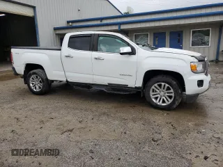 2018 GMC Canyon 4WD SLT with VIN 1GTG6DEN8J1266757, listed as a Copart auction lot 54166315 with Not provided miles and Salvage title. Bid and sale history available at DreamBid. Image 4.