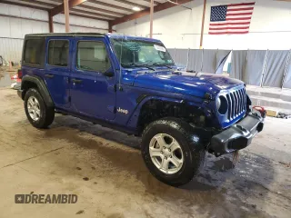 2020 Jeep Wrangler Unlimited Willys z VIN 1C4HJXDN1LW138856, wystawiony jako Copart lot #52433095 z przebiegiem 74 944 mil mil oraz Szkoda całkowita • Salvage title. Historia ofert i sprzedaży dostępna na DreamBid. Obrazek 4.