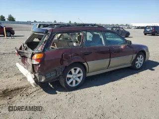 2001 Subaru Legacy Outback with VIN 4S3BH675717608564, listed as a Copart auction lot 65392465 with 232,264 mi miles and Salvage title. Bid and sale history available at DreamBid. Image 3.