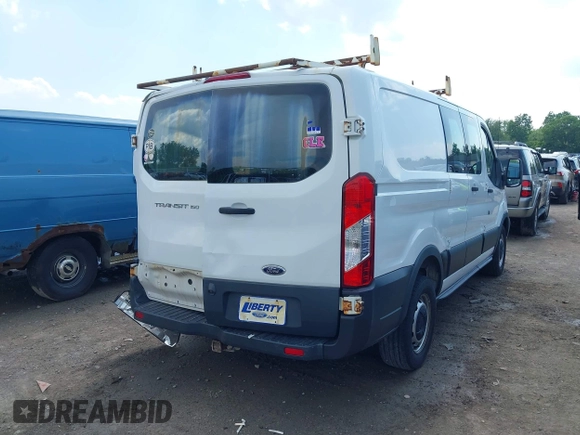 2016 Ford Transit Cargo with VIN 1FTYE1ZM6GKA84050, listed as a IAAI auction lot 42599008 with 135,943 mi miles and . Bid and sale history available at DreamBid. Image 4.