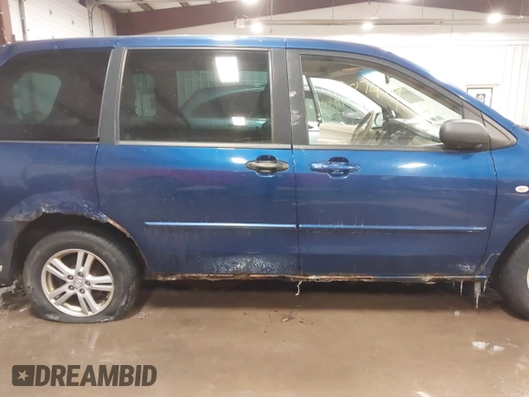 2004 Mazda MPV LX with VIN JM3LW28AX40521583, listed as a IAAI auction lot 41607479 with 178,952 mi miles and . Bid and sale history available at DreamBid. Image 6.