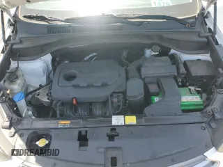 2017 Hyundai Santa Fe 2.4L with VIN 5XYZT3LB2HG411516, listed as a Copart auction lot 60369165 with 109,763 mi miles and Clean title. Bid and sale history available at DreamBid. Image 12.