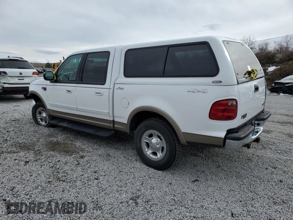 2002 Ford F-150 XLT with VIN 1FTRW08L32KA76808, listed as a Copart auction lot 45020845 with 165,599 mi miles and Salvage Title. Bid and sale history available at carsss.com. Image 2.