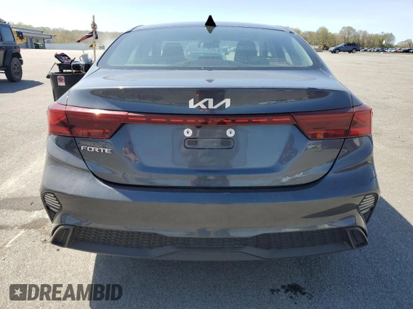 2023 Kia Forte LXS with VIN 3KPF24AD5PE601077, listed as a Copart auction lot 55105725 with 52,172 mi miles and Clean Title. Bid and sale history available at carsss.com. Image 6.
