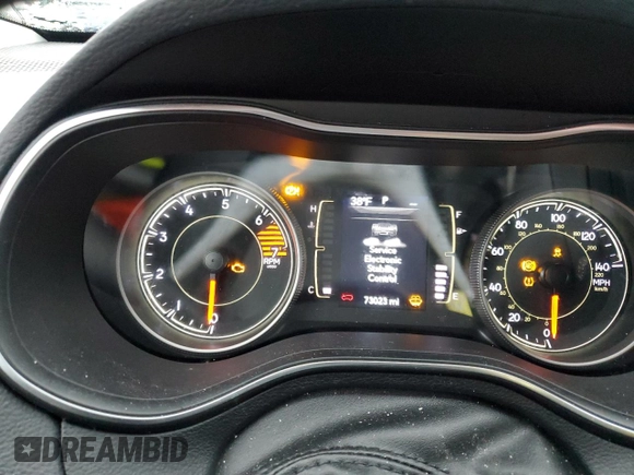2020 Jeep Cherokee Latitude Plus with VIN 1C4PJMLB2LD539622, listed as a Copart auction lot 49090255 with 73,023 mi miles and Salvage Title. Bid and sale history available at DreamBid. Image 9.
