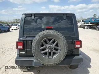 2024 Jeep Wrangler Sport with VIN 1C4PJXKN7RW237317, listed as a Copart auction lot 48219945 with 29,092 mi miles and Salvage title. Bid and sale history available at DreamBid. Image 6.