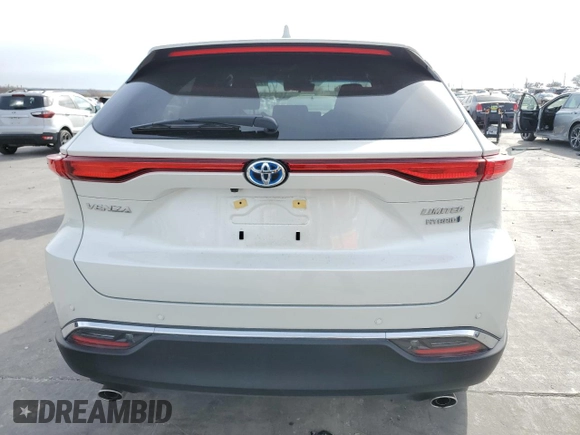 2021 Toyota Venza LE with VIN JTEAAAAH6MJ045810, listed as a Copart auction lot 73297242 with 13,993 mi miles. Bid and sale history available at carsss.com. Image 6.