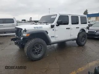 2024 Jeep Wrangler Sport S with VIN 1C4RJXN66RW337941, listed as a Copart auction lot 84454424 with 2,008 mi miles and Salvage Title. Bid and sale history available at DreamBid. Image 1.