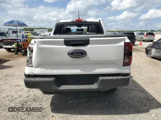2024 Ford Ranger XL with VIN 1FTER4PH3RLE48663, listed as a Copart auction lot 55063265 with 10,666 mi miles and Salvage title. Bid and sale history available at DreamBid. Image 6.