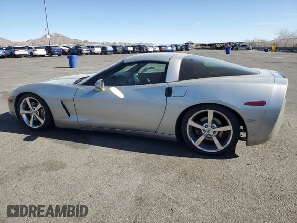 2008 Chevrolet Corvette with VIN 1G1YY26W785109713, listed as a Copart auction lot 44725745 with 134,565 mi miles and Salvage Title. Bid and sale history available at carsss.com. Image 2.