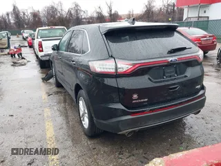 2017 Ford Edge SEL with VIN 2FMPK4J87HBB96013, listed as a IAAI auction lot 41493642 with 109,294 mi miles. Bid and sale history available at carsss.com. Image 3.