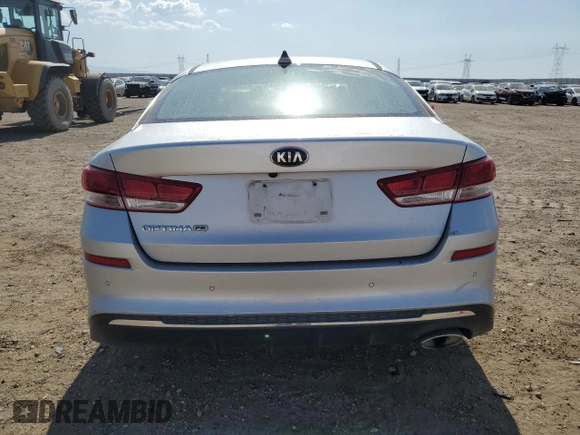 2019 Kia Optima LX z VIN 5XXGT4L31KG329150, wystawiony jako Copart lot #59225935 z przebiegiem 58 253 mil mil oraz Szkoda całkowita • Salvage title. Historia ofert i sprzedaży dostępna na DreamBid. Obrazek 6.