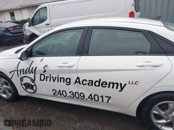 2023 Hyundai Elantra SE with VIN 5NPLL4AG4PH112028, listed as a IAAI auction lot 42010402 with 45,476 mi miles and . Bid and sale history available at DreamBid. Image 14.
