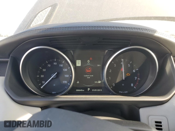 2016 Land Rover Range Rover Sport HSE with VIN SALWR2VF8GA573895, listed as a Copart auction lot 54260095 with 86,640 mi miles and Clean title. Bid and sale history available at DreamBid. Image 9.