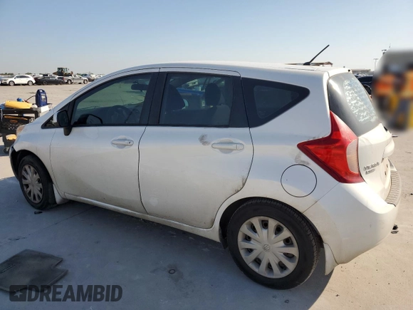 2014 Nissan Note S with VIN 3N1CE2CP1EL417529, listed as a Copart auction lot 53250805 with Not Provided miles and Salvage Title. Bid and sale history available at DreamBid. Image 2.
