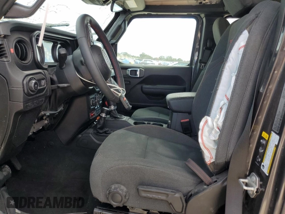 2024 Jeep Wrangler Rubicon z VIN 1C4PJXFG6RW261748, wystawiony jako Copart lot #44166485 z przebiegiem 7 911 mil mil oraz Szkoda całkowita • Salvage title. Historia ofert i sprzedaży dostępna na DreamBid. Obrazek 7.