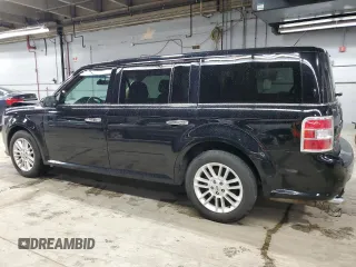 2016 Ford Flex SEL z VIN 2FMGK5C86GBA09040, wystawiony jako Copart lot #50186125 z przebiegiem 100 020 mil mil oraz Szkoda całkowita • Salvage title. Historia ofert i sprzedaży dostępna na DreamBid. Obrazek 2.