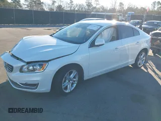 2015 Volvo S60 T5 Drive-E Premier Plus with VIN YV140MFC6F1314534, listed as a IAAI auction lot 41348374 with 81,235 mi miles. Bid and sale history available at carsss.com. Image 17.