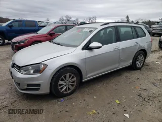 2016 Volkswagen Golf SportWagen TSI SE with VIN 3VWC17AU1GM514416, listed as a Copart auction lot 48155845 with 69,494 mi miles and Clean Title. Bid and sale history available at carsss.com. Image 1.