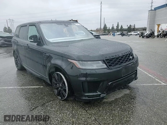 2021 Land Rover Range Rover Sport HSE Silver Edition with VIN SALWR2SU6MA755710, listed as a Copart auction lot 49348185 with 42,871 mi miles and Salvage title. Bid and sale history available at DreamBid. Image 12.
