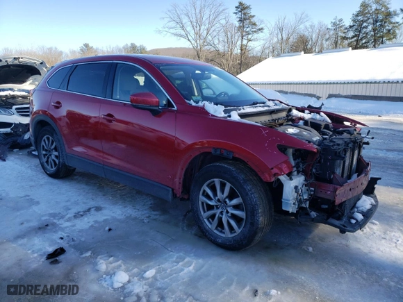 2016 Mazda CX-9 Touring with VIN JM3TCBCY8G0116422, listed as a Copart auction lot 45573575 with 101,899 mi miles and Salvage Title. Bid and sale history available at carsss.com. Image 4.