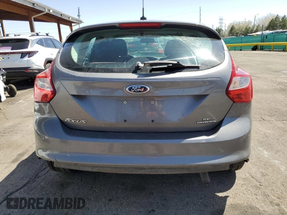 2014 Ford Focus SE with VIN 1FADP3K26EL293900, listed as a Copart auction lot 52888495 with 123,709 mi miles and Salvage Title. Bid and sale history available at carsss.com. Image 6.