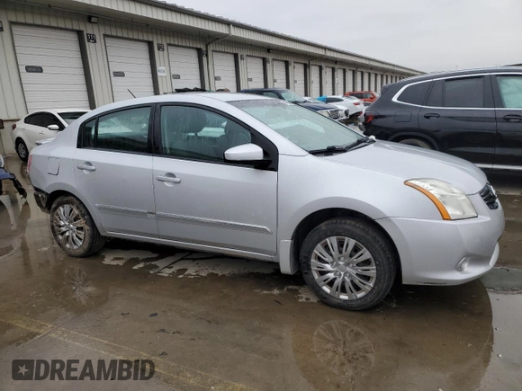 2011 Nissan Sentra S with VIN 3N1AB6AP6BL700983, listed as a Copart auction lot 43980425 with 124,403 mi miles and Salvage Title. Bid and sale history available at DreamBid. Image 4.