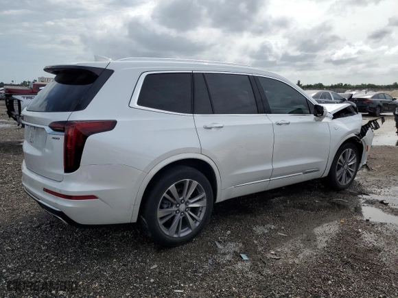 2021 Cadillac XT6 Premium Luxury with VIN 1GYKPCRS3MZ230783, listed as a Copart auction lot 73181104 with 62,078 mi miles and Non Repairable. Bid and sale history available at carsss.com. Image 3.