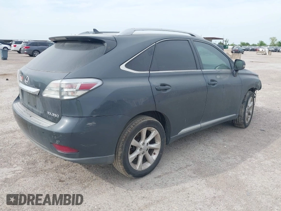 2010 Lexus RX 350 with VIN 2T2ZK1BA9AC032364, listed as a IAAI auction lot 42041809 with 163,861 mi miles and . Bid and sale history available at DreamBid. Image 4.
