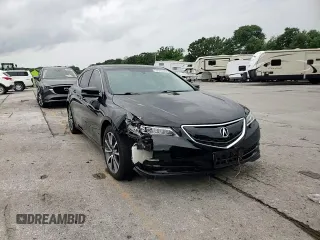 2016 Acura TLX V6 with VIN 19UUB2F33GA008415, listed as a Copart auction lot 59565375 with 111,329 mi miles and Salvage title. Bid and sale history available at DreamBid. Image 14.