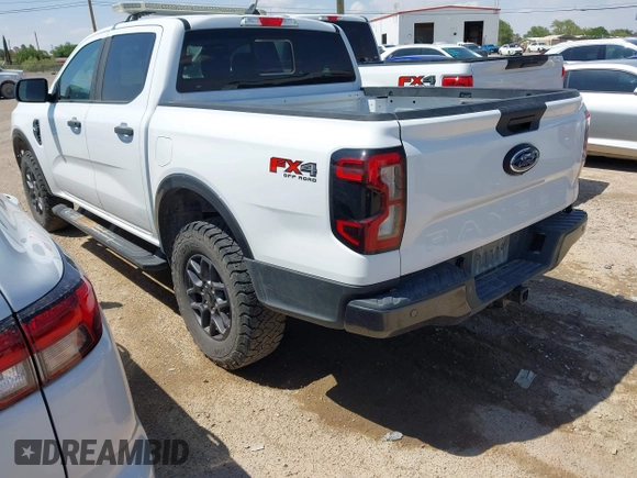 2024 Ford Ranger XLT with VIN 1FTER4HH8RLE21828, listed as a IAAI auction lot 42205087 with 61,159 mi miles and . Bid and sale history available at DreamBid. Image 3.