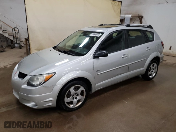 2004 Pontiac Vibe with VIN 5Y2SM628X4Z456575, listed as a Copart auction lot 59586495 with 190,944 mi miles and Clean title. Bid and sale history available at DreamBid. Image 1.