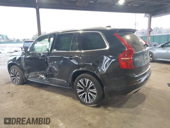 2021 Volvo XC90 Momentum with VIN YV4102PK7M1732128, listed as a IAAI auction lot 41480775 with 61,742 mi miles and . Bid and sale history available at DreamBid. Image 3.