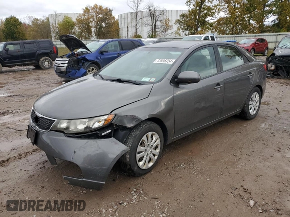 2013 Kia Forte EX with VIN KNAFU4A23D5726494, listed as a Copart auction lot 72536754 with 173,794 mi miles and Salvage Title. Bid and sale history available at carsss.com. Image 1.