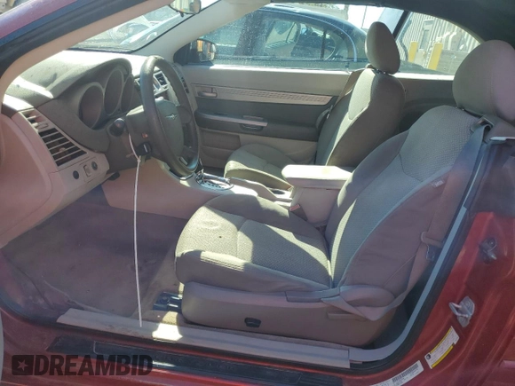 2008 Chrysler Sebring LX with VIN 1C3LC45K58N122040, listed as a Copart auction lot 82375204 with 135,105 mi miles and Non Repairable. Bid and sale history available at carsss.com. Image 7.