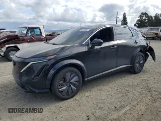 2023 Nissan ARIYA Evolve+ z VIN JN1BF0BA1PM403200, wystawiony jako Copart lot #54590885 z przebiegiem 127 506 mil mil oraz Szkoda całkowita • Salvage title. Historia ofert i sprzedaży dostępna na DreamBid. Obrazek 1.