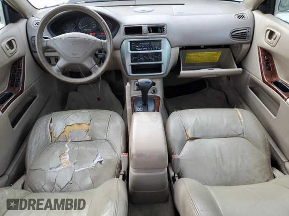 1999 Mitsubishi Galant LS with VIN 4A3AA56LXXE112511, listed as a Copart auction lot 42765585 with 185,751 mi miles and Clean Title. Bid and sale history available at carsss.com. Image 8.