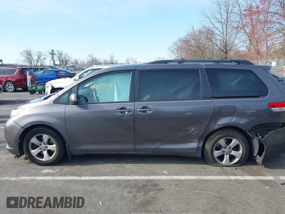 2012 Toyota Sienna LE AAS with VIN 5TDKK3DC5CS279651, listed as a IAAI auction lot 41941859 with 131,262 mi miles and . Bid and sale history available at DreamBid. Image 14.
