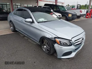 2016 Mercedes-Benz C 300 Luxury with VIN WDDWF4KB5GR178075, listed as a IAAI auction lot 42204624 with 88,320 mi miles and . Bid and sale history available at DreamBid. Image 1.